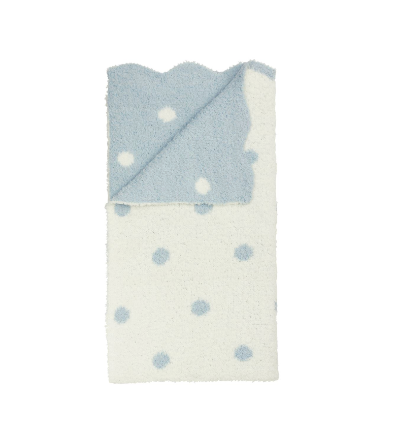 Chenille Polka Dot Blanket
