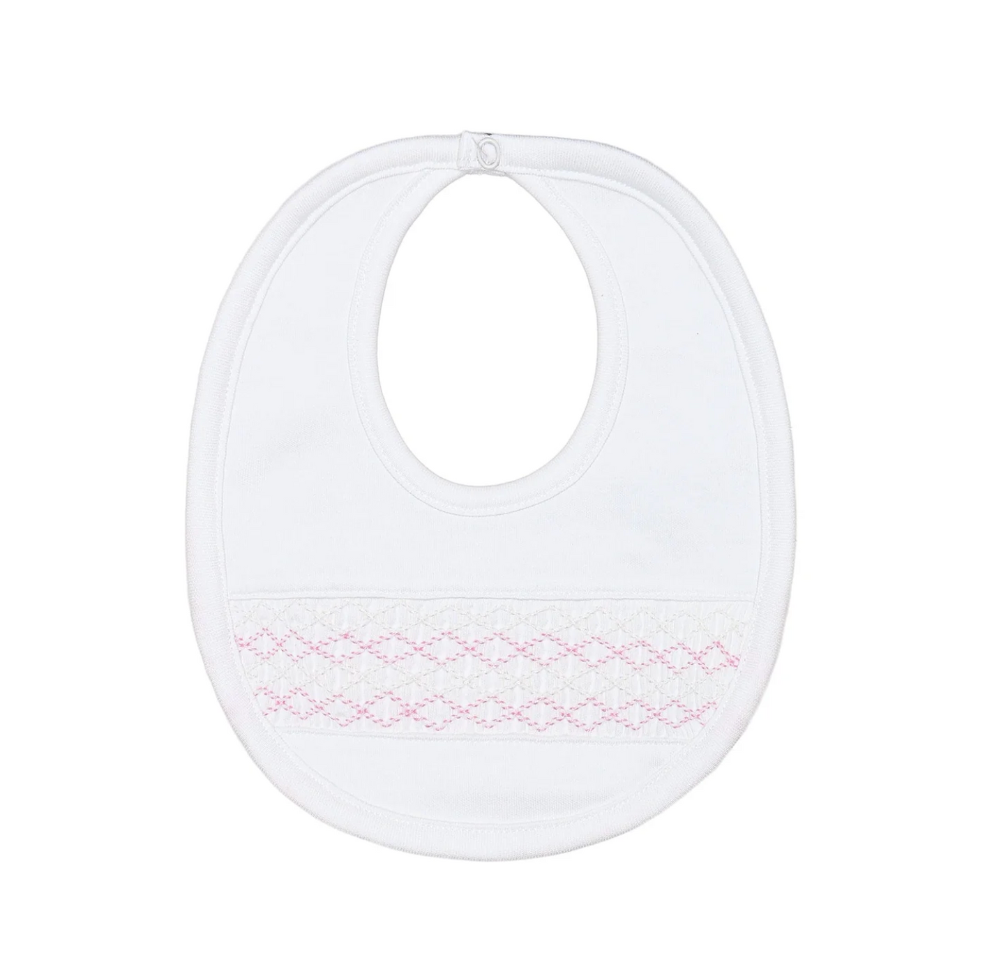 Signature Smocked Bib