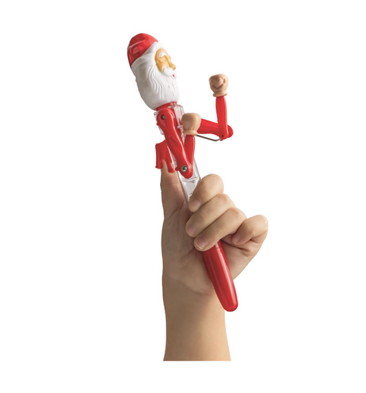 Santa Light Up Punching Pens