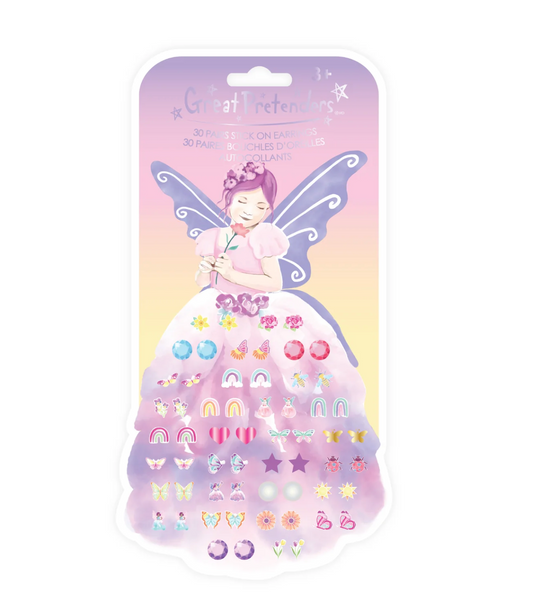 Butterfly Fairy Triana Sticker Earrings, 30  pairs