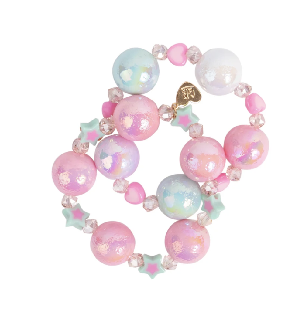 Stars and Hearts Bobble Bracelets