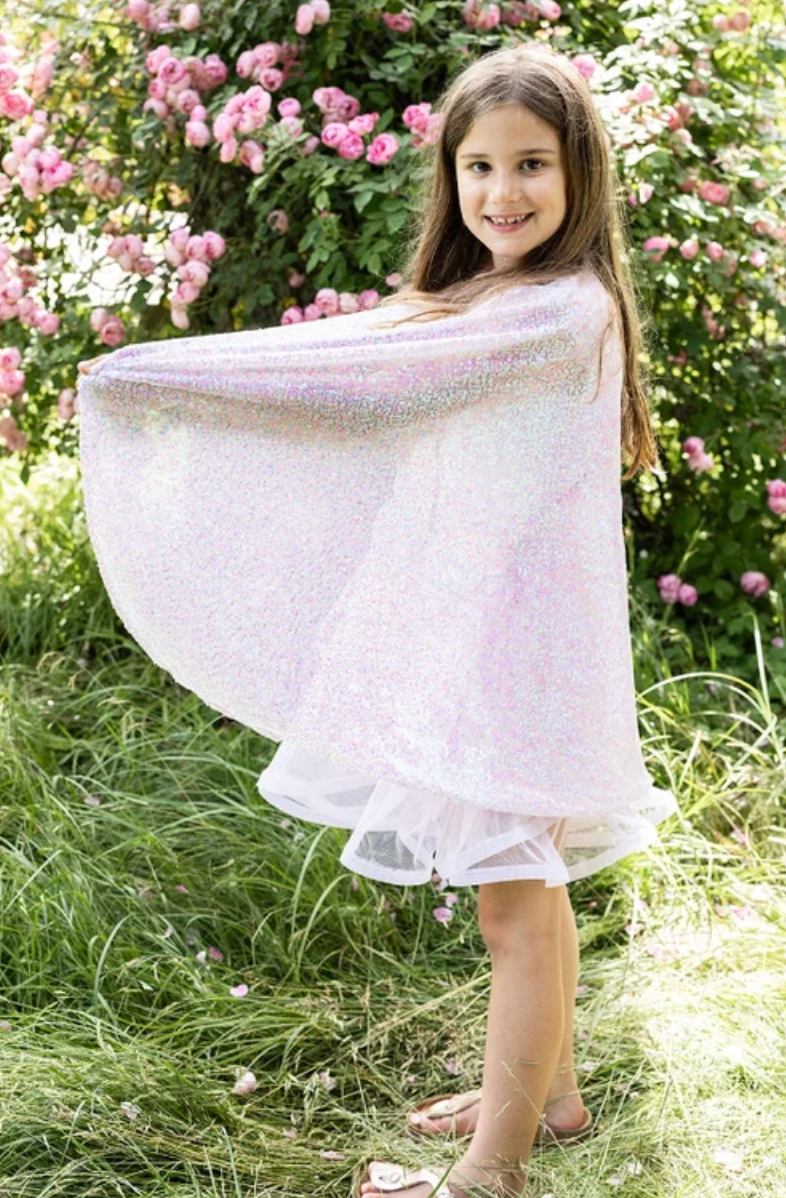Sequins Twirl Cape