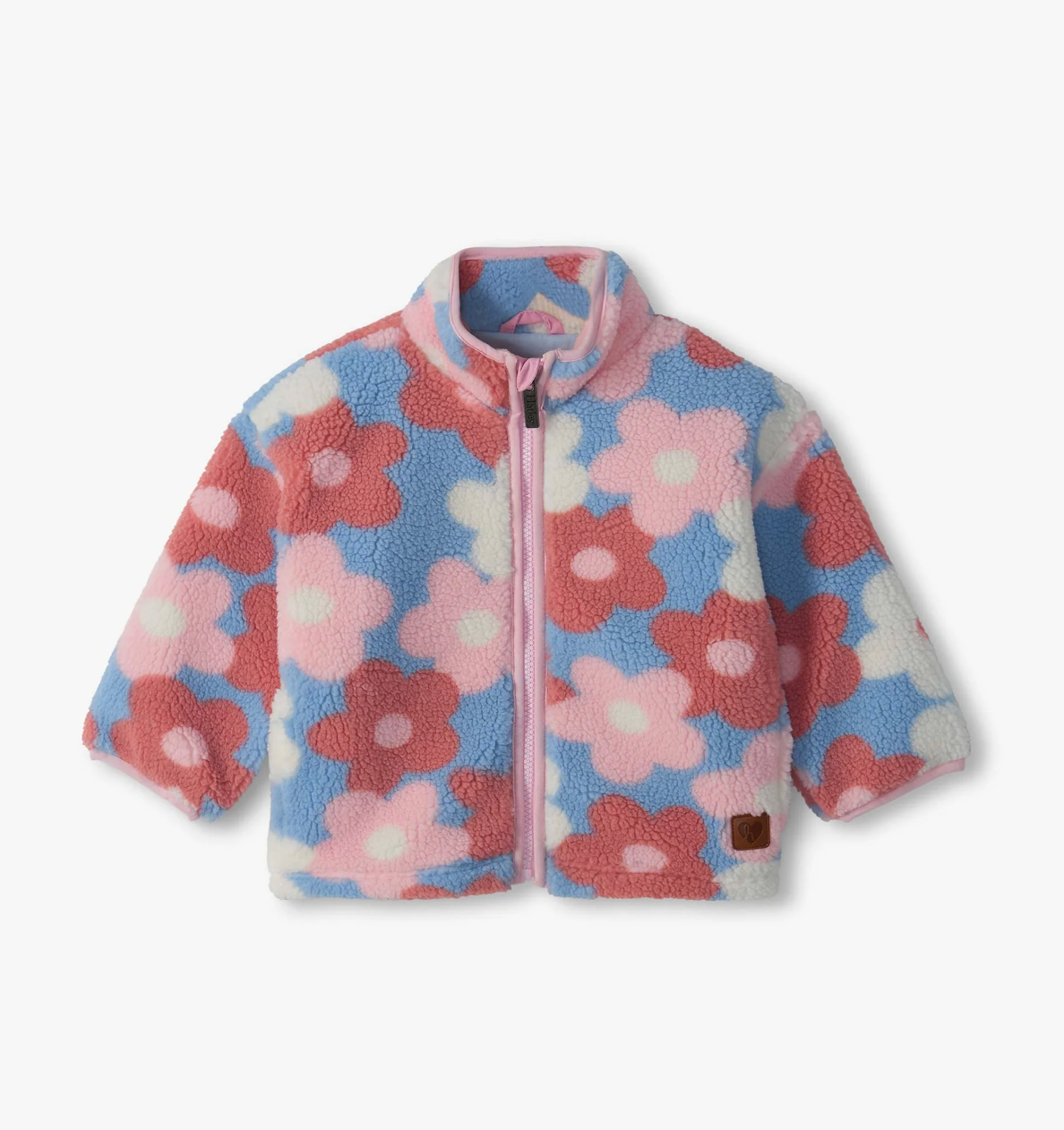 Flower Sherpa Jacket