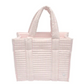 Mini Quilted Go Go Tote, Pink Pimlico Stripe