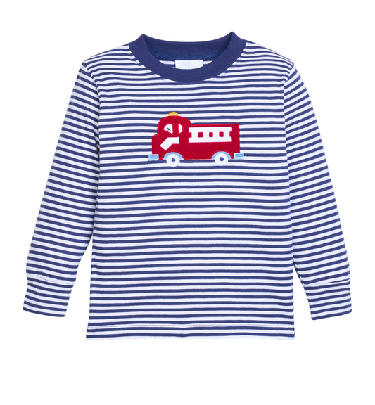 Applique T-Shirt, Fire Truck
