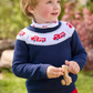 Fire Truck Fair Isle Sweater