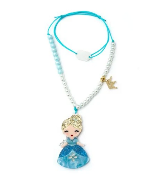 Necklace, Blue Princess