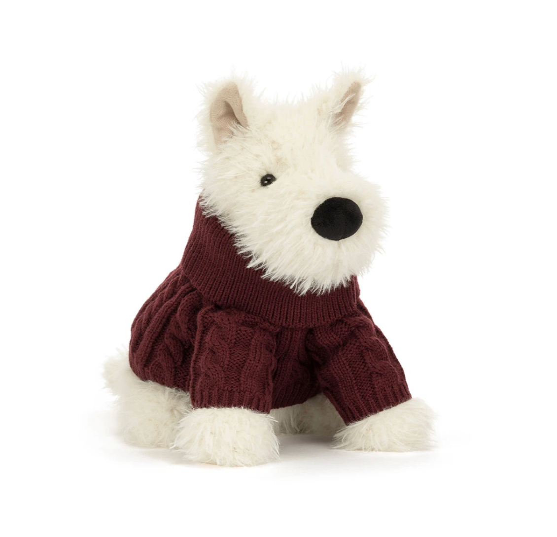 Munro Scottie Dog Winter Jumper Outfit
