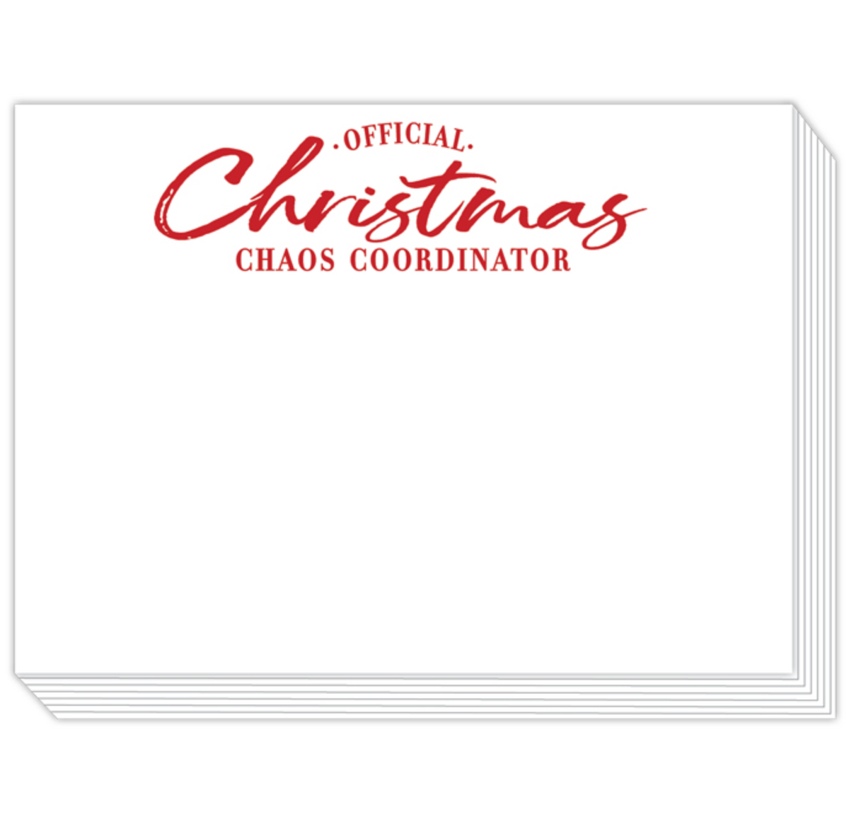 Slab Pad, Official Christmas Chaos Coordinator