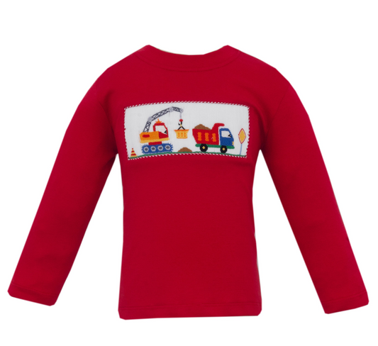 Construction Trucks Boy T-Shirt