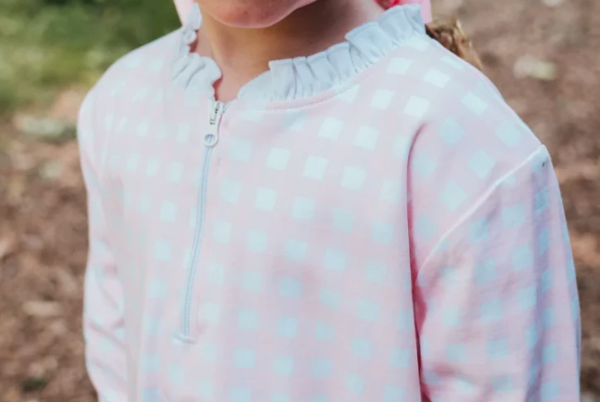 Girl's Buffalo Check Pullover