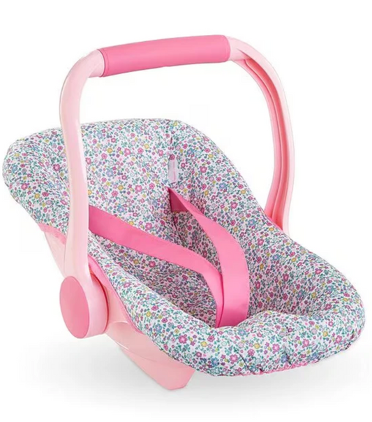 Blue & Pink Floral Baby Doll Carrier