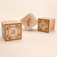 Watercolor ABC Block Set