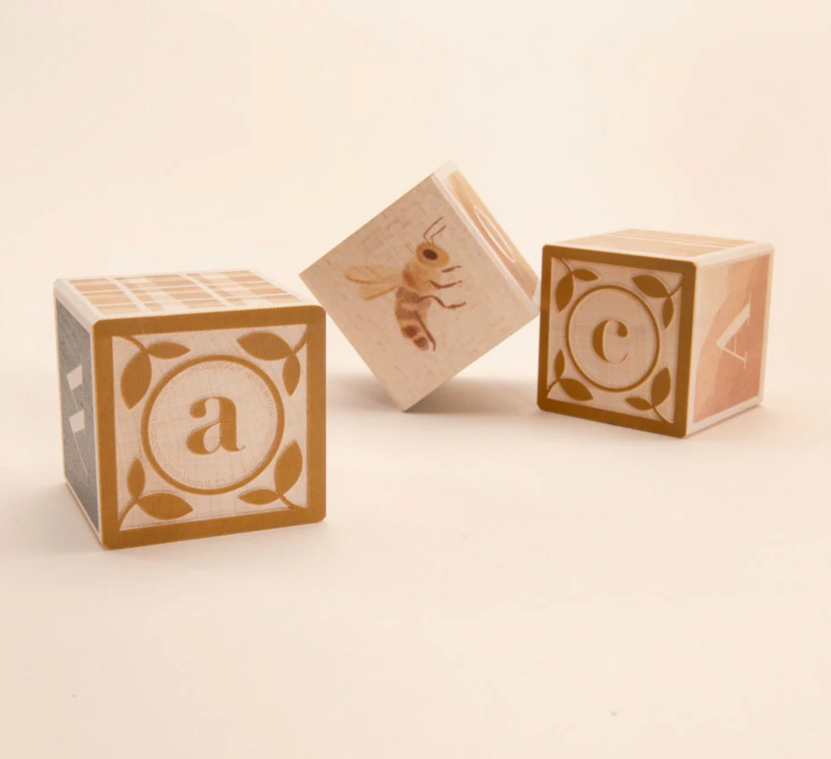 Watercolor ABC Block Set