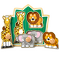 Jumbo Knob Puzzle, Jungle Friends