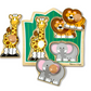 Jumbo Knob Puzzle, Jungle Friends