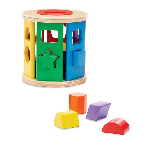 Match & Roll Shape Sorter