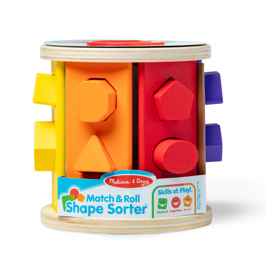 Match & Roll Shape Sorter
