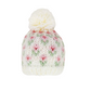 Bitty Blooms Blush Beanie Hat