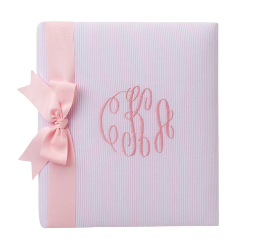 Monogrammed Baby Book