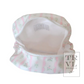 Mini Backer, Ribbon Floral Pink