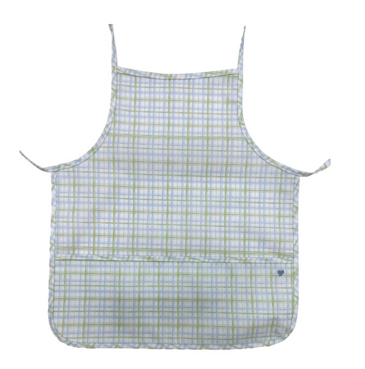 Apron, Classic Plaid Green