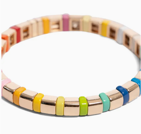 Pastel Rainbow Bracelet