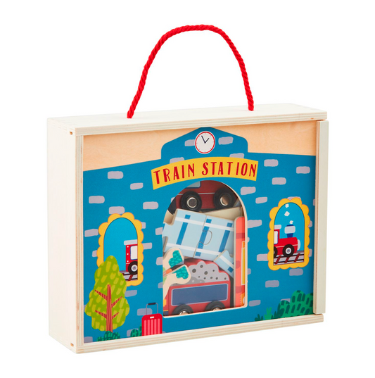 Train Wood Boxed Set