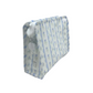 Large Roadie Zip Pouch, Ribbon Floral Blue