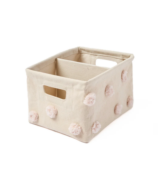 Pom Pom Hideaway Caddy Organizer, Blush