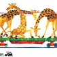 1, 2, 3 to the Zoo: An Oversized Board Book
