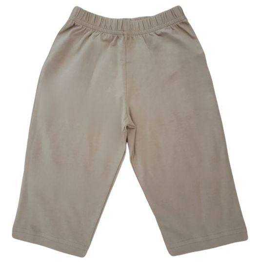 Boy's Jersey Cotton Khaki Pull On Pants