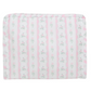 Large Roadie Zip Pouch, Ribbon Floral Pink