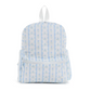 Mini Backer, Ribbon Floral Blue