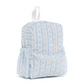 Mini Backer, Ribbon Floral Blue