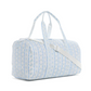 Weekender Duffel Bag, Ribbon Floral Blue