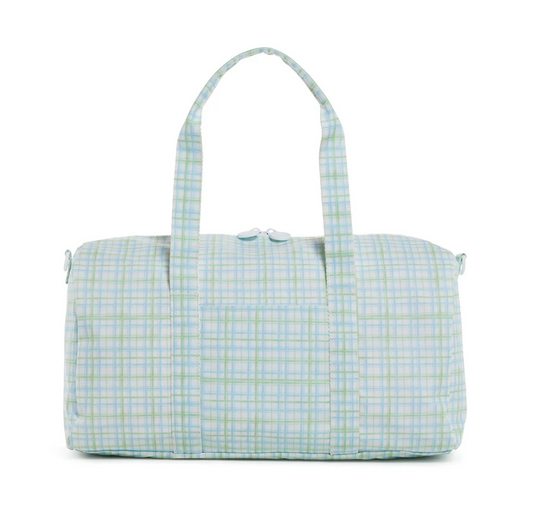 Weekender Duffel Bag, Classic Plaid Green