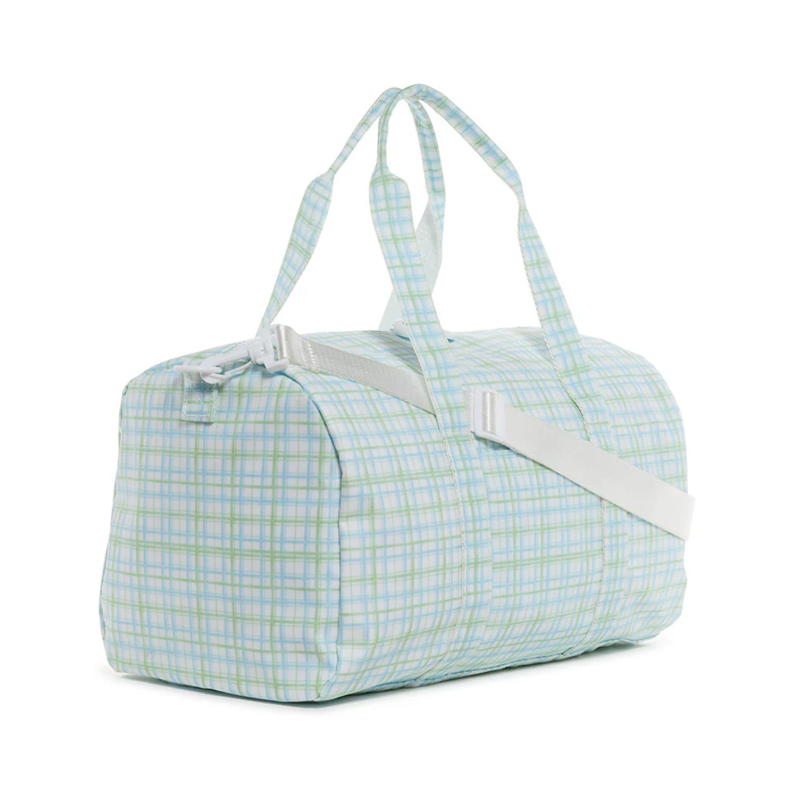 Weekender Duffel Bag, Classic Plaid Green