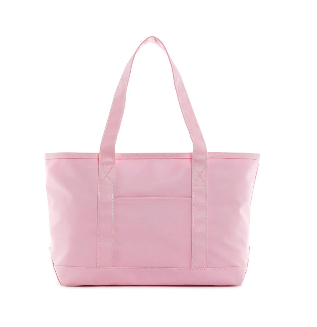 Medium Tote, Coated Canvas Peony