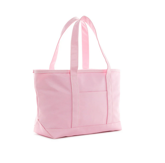 Medium Tote, Coated Canvas Peony