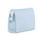 Medium Roadie Zip Pouch, Gingham Mist