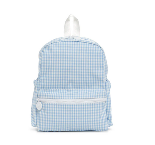 Mini Backer, Gingham Mist