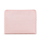 Medium Roadie Zip Pouch, Gingham Taffy
