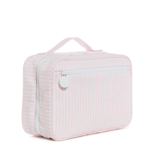 Bundle Up2 Hanging Toiletry Bag, Pimlico Stripe Pink