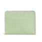 Medium Roadie Zip Pouch, Gingham Leaf Green