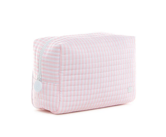 Quilted Everyday Bag, Pimlico Pink Stripe