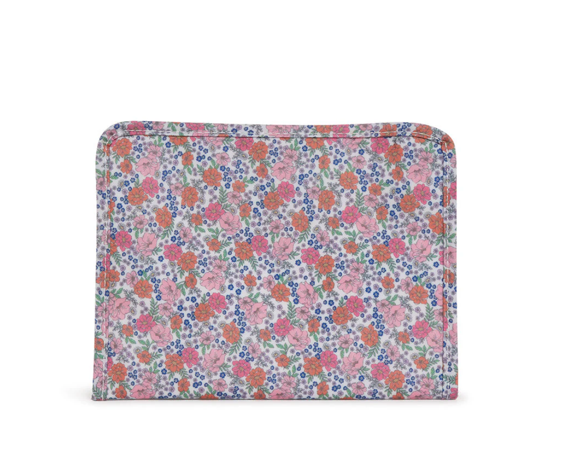 Medium Roadie Zip Pouch, Garden Floral