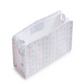 Medium Roadie Zip Pouch, Ribbon Floral Pink