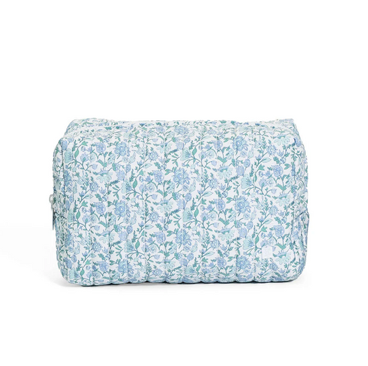 Luxe Everyday Cosmetic Bag, Hamptons Floral
