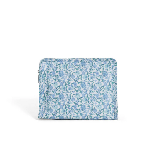 Medium Roadie Zip Pouch, Hamptons Floral